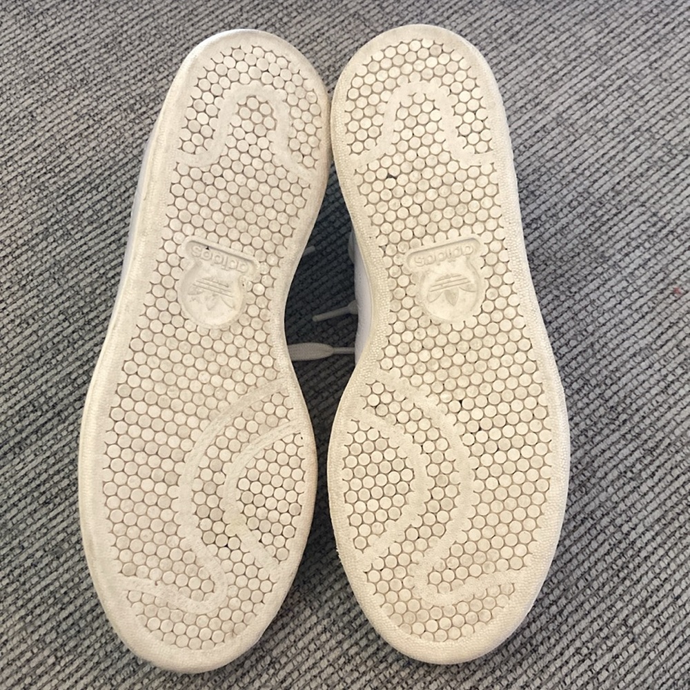 Adidas Stan Smith Sneakers Casual Shoe White Gold 7.5 men/9 women - Picture 9 of 16